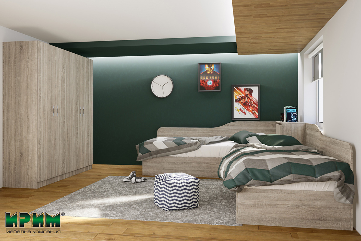 Спален комплект Сити 7084 с матраци - Image 6