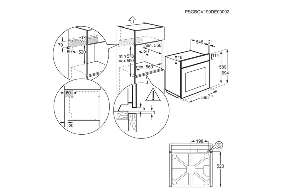 Фурна Electrolux KOECP87E - Image 6
