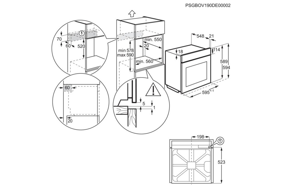 Фурна Electrolux KOFCP86H - Image 7