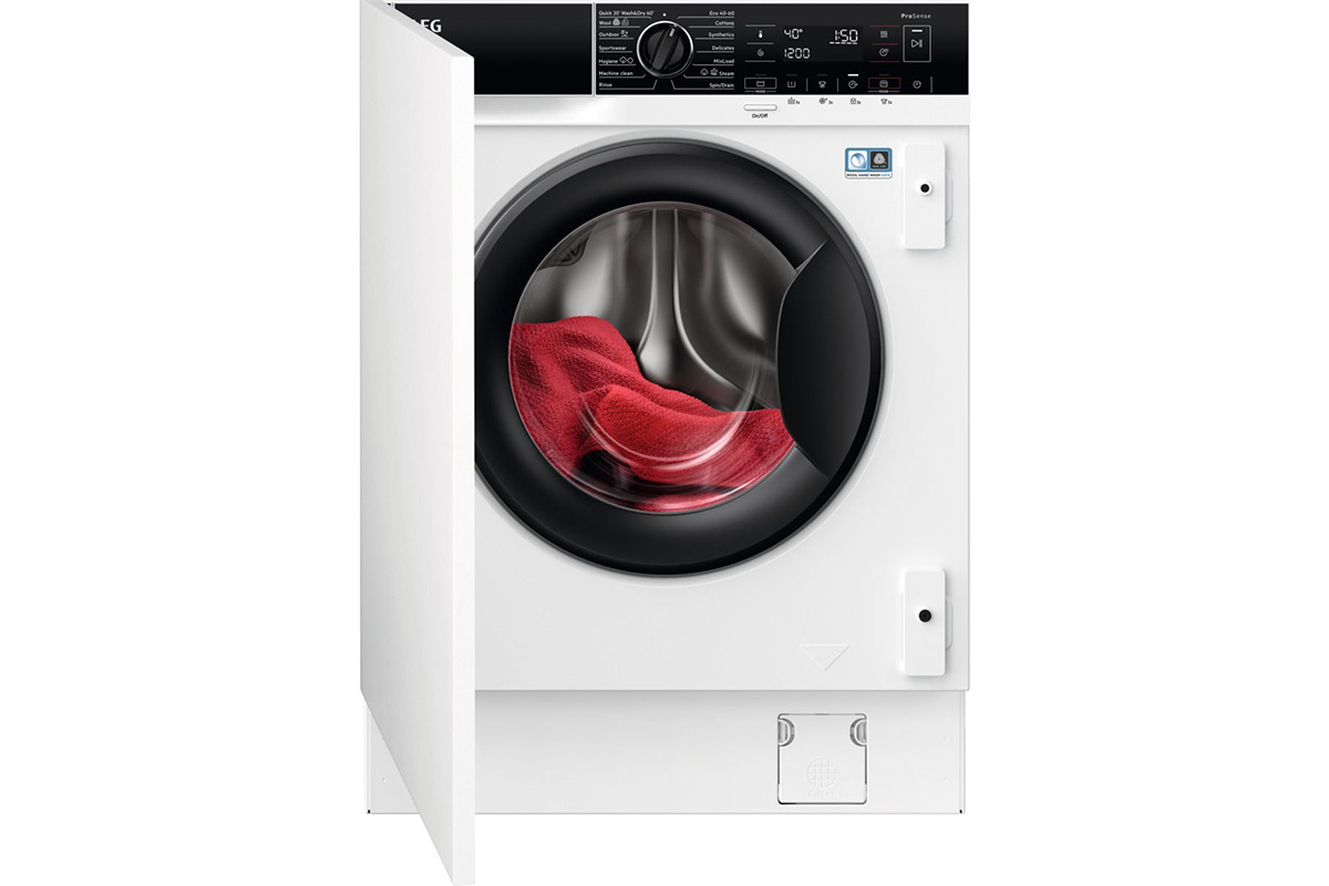 Пералня със сушилня AEG L7WBE68SI